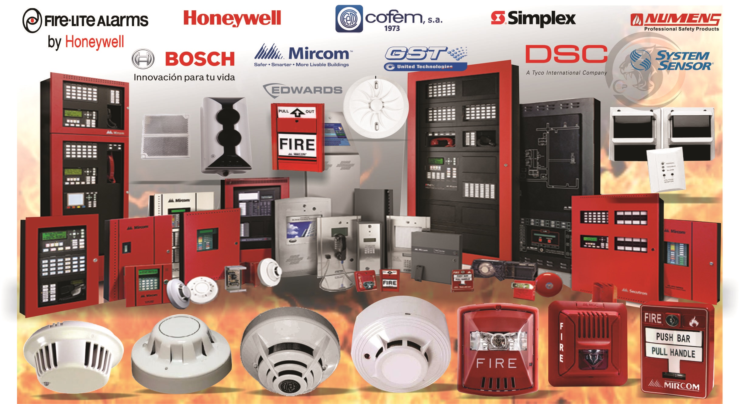 Alarmas contra Incendio -  Segurservi Peru Eirl